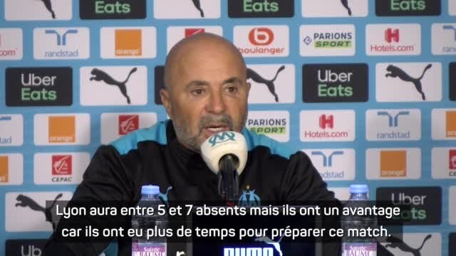 14e j. (en retard) - Sampaoli : Lyon aura un avantage