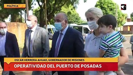 Operatividad del puerto de Posadas