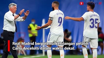 Ancaman Besar, Don Carlo Bisa Dilarang Melatih Madrid karena Lisensi Kepelatihan Habis