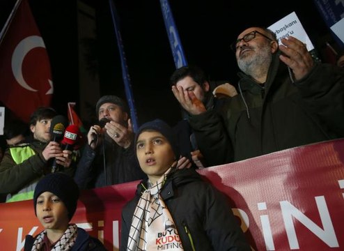 AGD'den, İsrail'in İstanbul Başkonsolosluğu önünde protesto eylemi