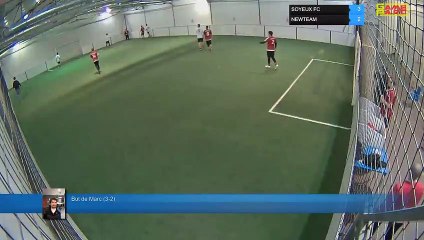 But de Marc (3-2) - SOYEUX FC Vs NEWTEAM - 31/01/22 19:00 - LIGUE 3 - Poitiers Game Parc