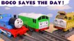 Thomas and Friends Toys Boco Saves the Day with the Funlings Toys in this Family Friendly Full Episode Toy Trains 4 U Stop Motion Video for Kids with Bill and Ben Trackmaster Toys