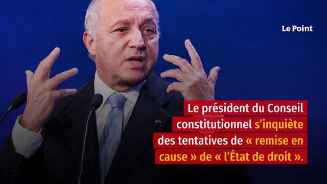 Présidentielle : la remise en cause de « l’État de droit » inquiète Fabius