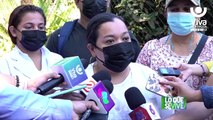 Brigadistas de Salud llegan a la comunidad Manuel Landez para vacunar contra la Covid-19