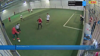 But de Gregory (7-3) - SOYEUX FC Vs NEWTEAM - 31/01/22 19:00 - LIGUE 3 - Poitiers Game Parc