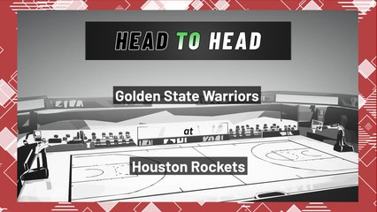 Houston Rockets vs Golden State Warriors: Spread