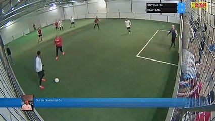 But de Gaetan (8-5) - SOYEUX FC Vs NEWTEAM - 31/01/22 19:00 - LIGUE 3 - Poitiers Game Parc