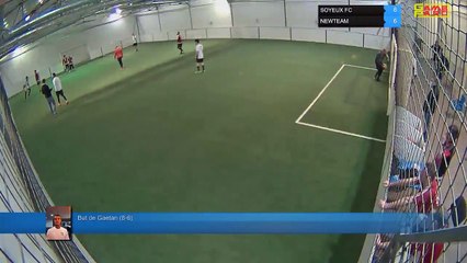 But de Gaetan (8-6) - SOYEUX FC Vs NEWTEAM - 31/01/22 19:00 - LIGUE 3 - Poitiers Game Parc