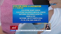 6 vaccination sites sa NCR, gagamitin sa pagsisimula ng pediatric vaccination sa Biyernes | UB