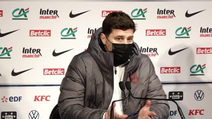 PSG - Pochettino : "Nous continuons de regarder l'avenir avec optimisme"