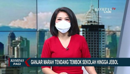 Kesal Pembangunan Sekolah Asal-asalan, Ganjar Pranowo: Jangan Dikorupsi