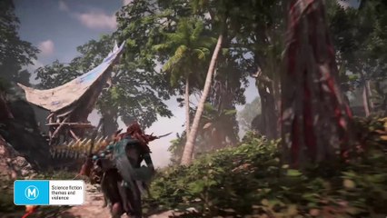 HORIZON FORBIDDEN WEST - NEW Gameplay Clear Screen PS4 PRO (4K)