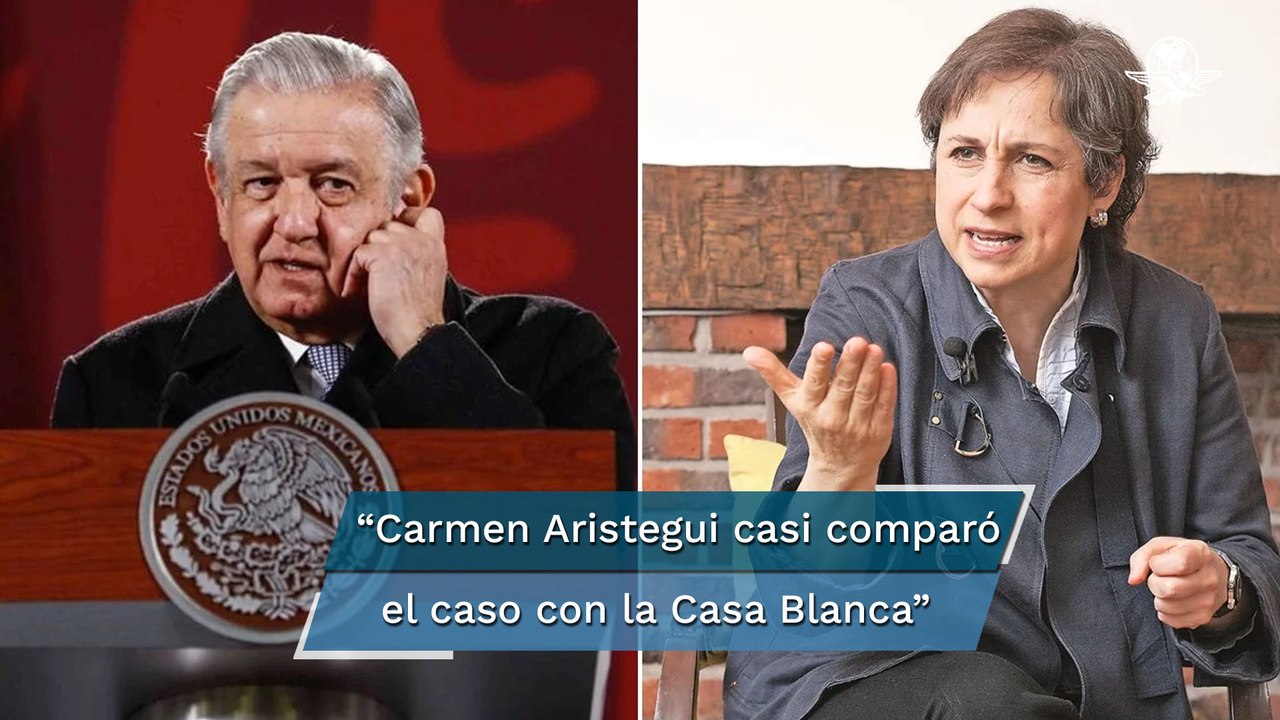 “Vamos ver cómo terminan las cosas”, dice Aristegui tras mención de AMLO por reportaje de Loret