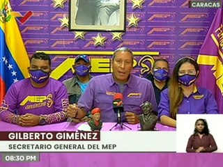 MEP exige condenar a los que han  promovido sanciones y bloqueos al país