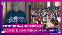 President Ram Nath Kovind Addresses Joint Session Of Parliament As Budget Session 2022 Begins | Highlights