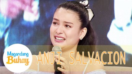 Anji becomes emotional  | Magandang Buhay