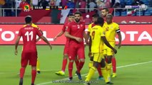 الشوط الاول مباراة تونس و زيمبابوي 4-2 كاس افريقيا 2017