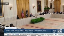 Governor Doug Ducey attends meeting with President Biden, other governors