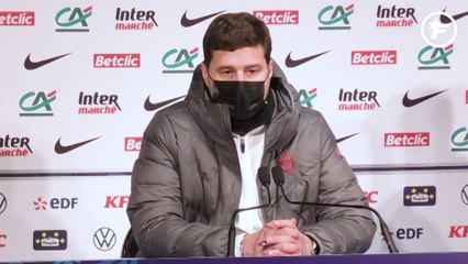 Mauricio Pochettino justifie l'entrée tardive de Kylian Mbappé