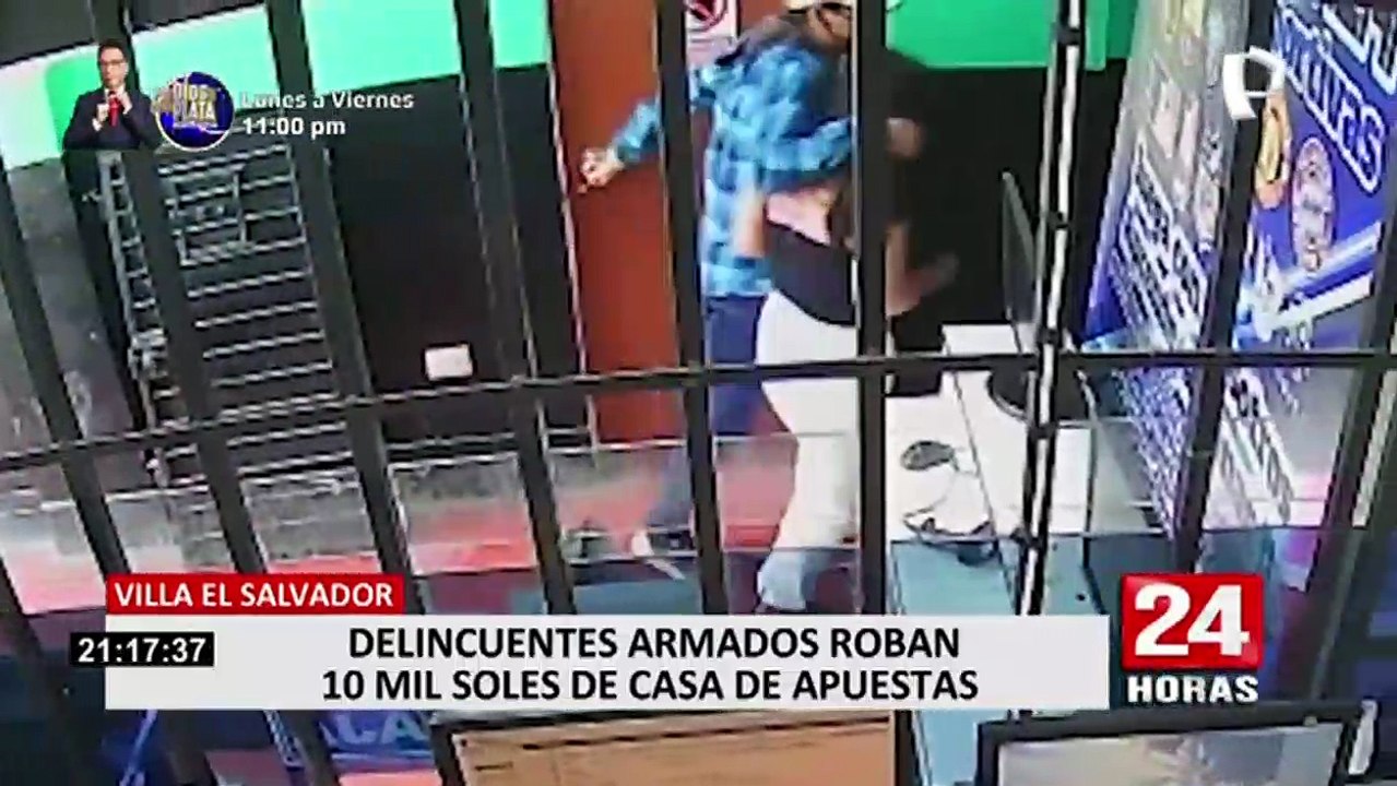 VES: trabajadora es brutalmente golpeada por delincuentes durante robo a casa de apuestas