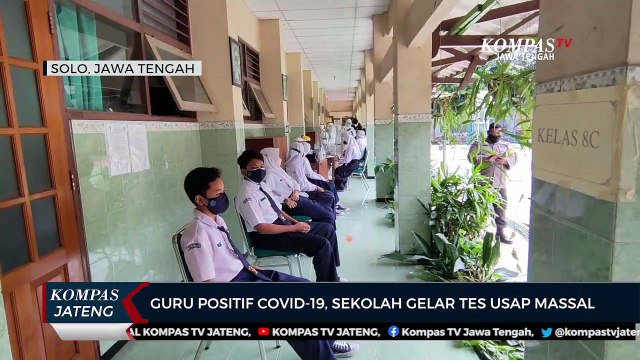 Guru Positif Covid-19, Sekolah Gelar Tes Usap Massal