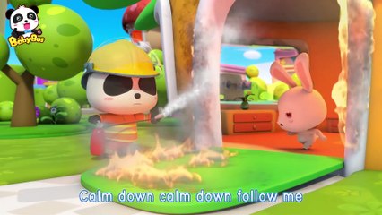 Baby Panda's Rescue Mission | Firefighter Rescue Team | Best Job Songs for Kids | BabyBus