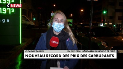 Nouveau record des prix des carburants