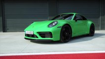 The new Porsche 911 Carrera GTS Coupe Design in Python Green