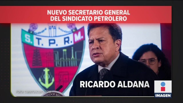 Ricardo Aldana gana elección para dirigir el sindicato de Pemex