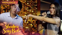 Sexy Babe Desiree sings a song for Ryan | It's Showtime Sexy Babe