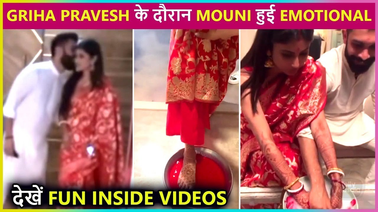 After Shadi Rituals: Mouni Roy's GRAND Grih Pravesh With Suraj Nambiar | Inside Videos Of Dance, Masti
