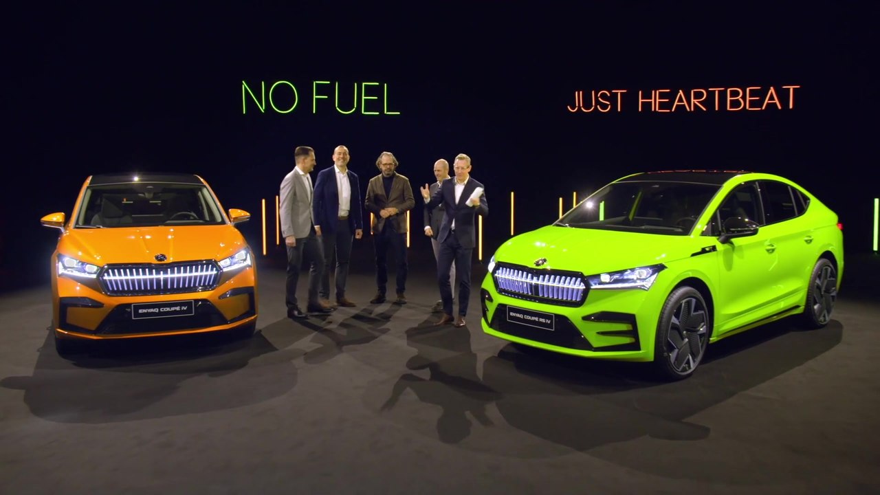 ŠKODA ENYAQ COUPÉ iV - Weltpremiere