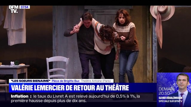 Valérie Lemercier de retour sur les planches avec la pièce de théâtre Les Sœurs Bienaimé