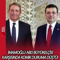 İngilizce mezunu olan CHP'li İBB Başkanı Ekrem İmamoğlu ABD Büyükelçisi karşısında komik duruma düştü: 'Aaa..Okey, I’m okey'