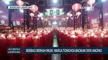 Berbagi Berkah Imlek, Warga Tionghoa Bagikan 3 ribu Angpau