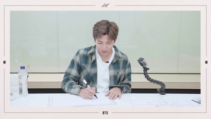 ARTIST MADE MERCHENDISE BY BTS -RM Log