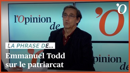 Emmanuel Todd (essayiste): «Le patriarcat n’a jamais vraiment existé chez nous»