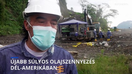 Újabb súlyos olajszennyezés Dél-Amerikában
