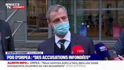 Philippe Charrier (patron d'Orpea): "Nous sommes très heureux d'avoir ces inspections et contrôles"