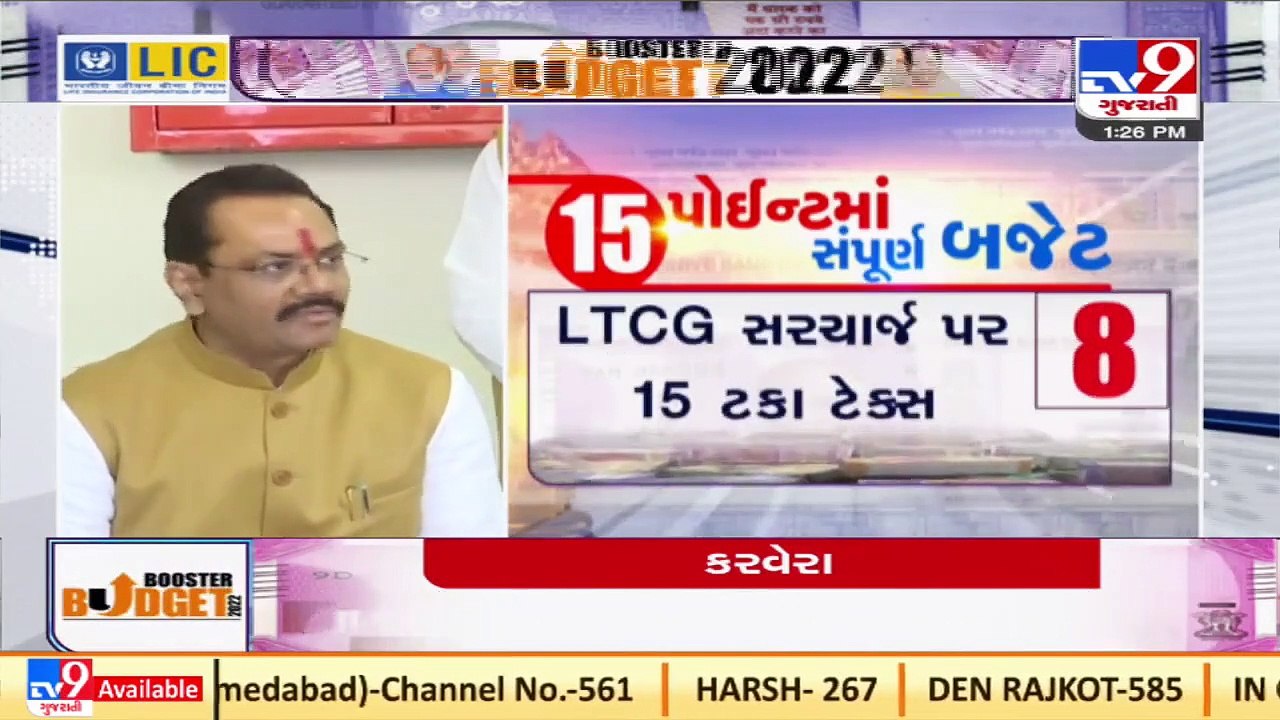 An expansionary budget, aimed at fostering growth and development of all_ Jitu Vaghani