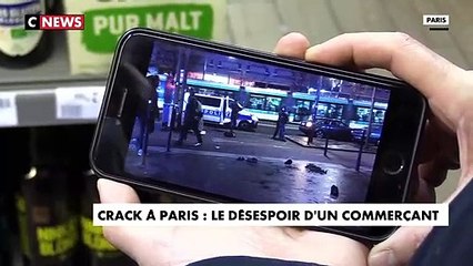 Crack à Paris - Le gérant d'une supérette du 19ème arrondissement qui a vu sa collègue sauvagement frappée par un toxicomane témoigne: "C’est notre quotidien" - VIDEO