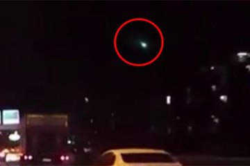 İstanbul üzerinde görülen göktaşı, kameraya yansıdı