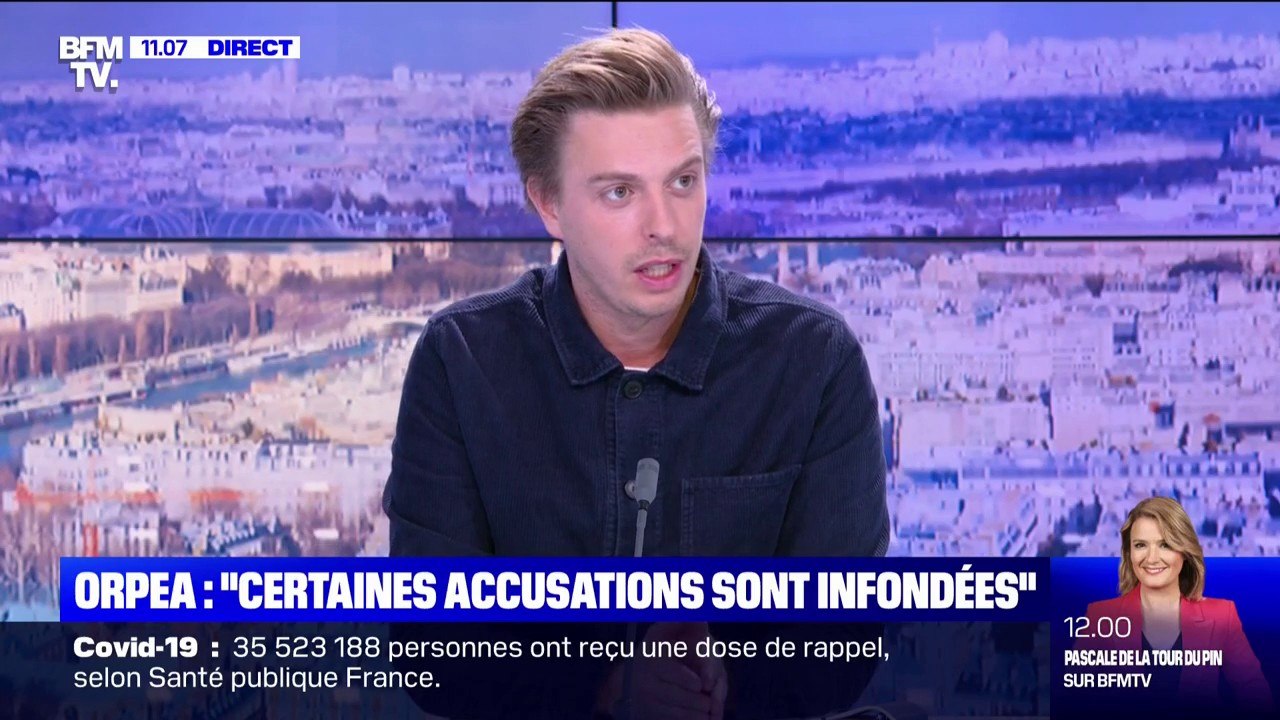 Victor Castanet, auteur de "Les Fossoyeurs": Orpea relève d'un "système qui passe en partie par la captation de l'argent public"