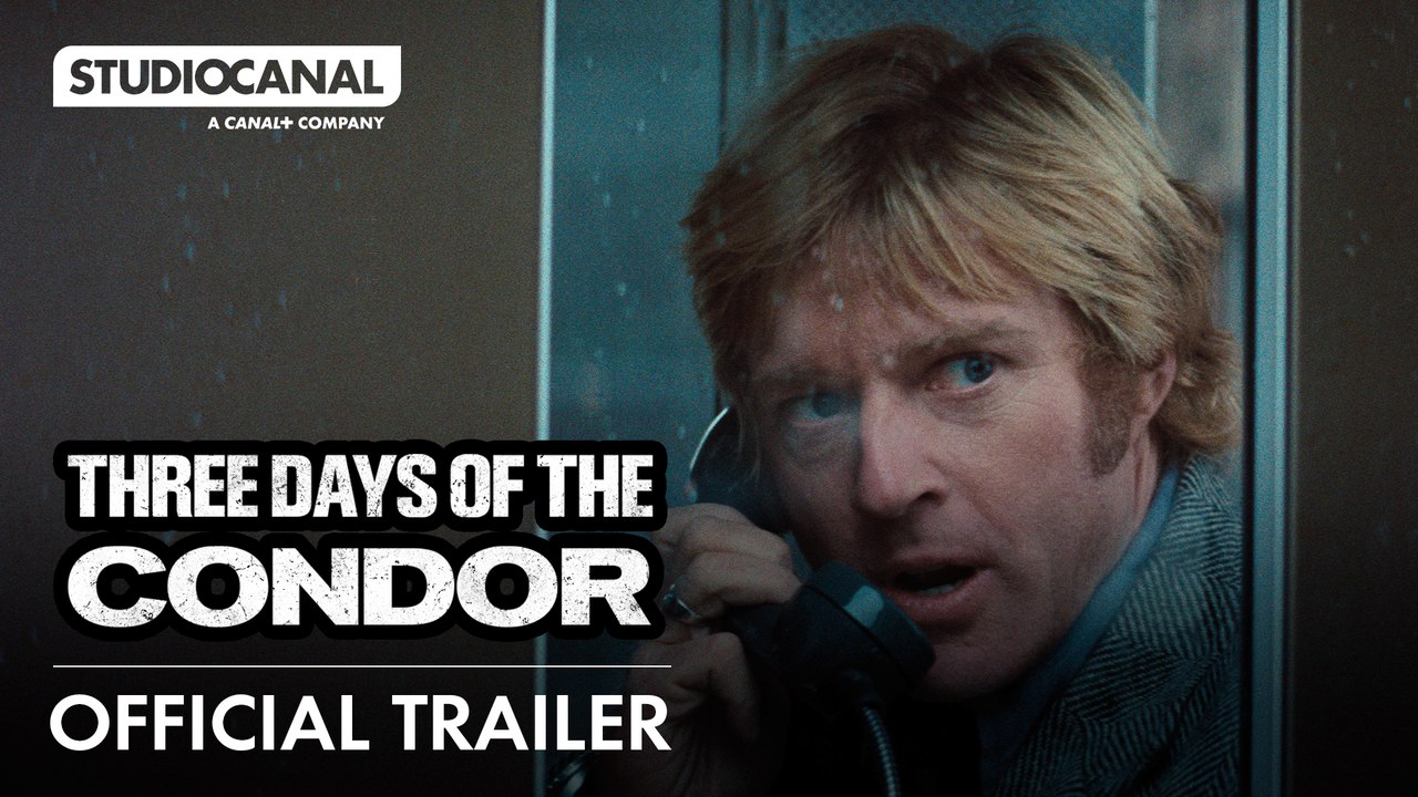 THREE DAYS OF THE CONDOR | Official Trailer - Starring Robert Redford | STUDIOCANAL International