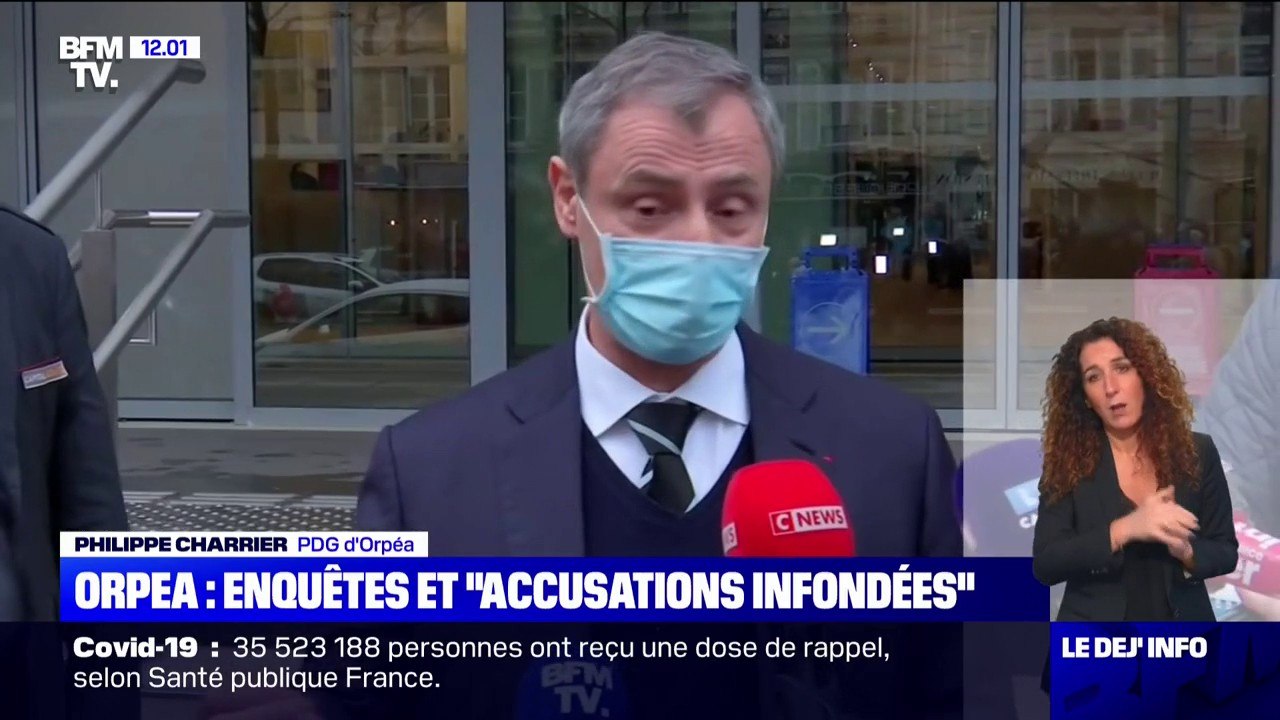 Le PDG d'Orpea dénonce des "accusations infondées" et promet la transparence lors des contrôles
