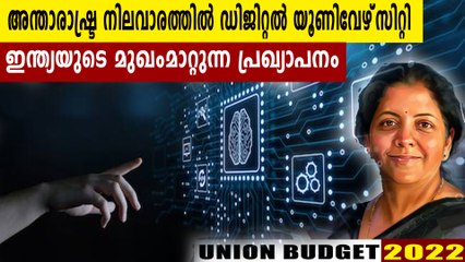 Budget 2022: FM announce digital university and educational channels
