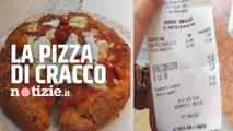 Errico Porzio prova la pizza di Cracco: la recensione della margherita che costa 22 euro