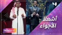 راشد الماجد ووليد الشامي يشعلان الأجواء في دبي