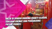 Imlek di Vihara Dharma Bhakti Glodok, Suasana Hikmat dan Pengunjung Patuhi Prokes