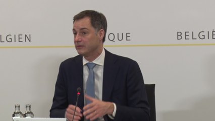 Alexander De Croo réagit aux mesures relatives aux prix de l'énergie : "On ne laissera personne derrière"